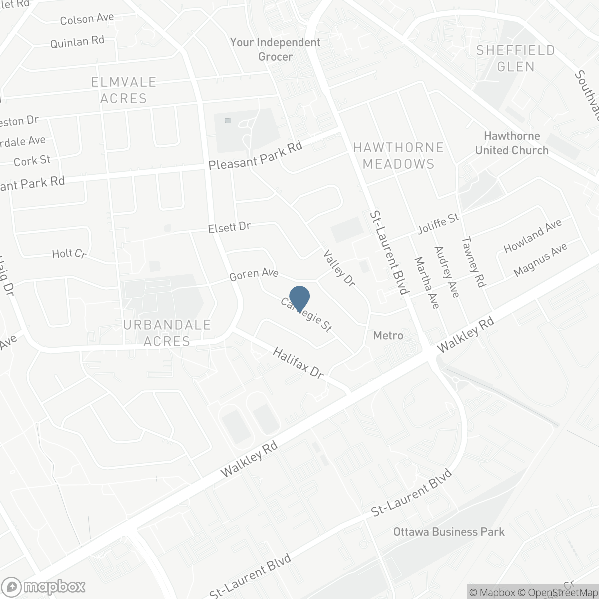 2173 CARNEGIE STREET, Ottawa, Ontario K1G 2V4